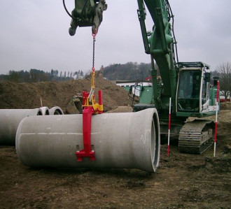 Kanal Rohrgreifer mechanisch Multifix DN600 – DN1000