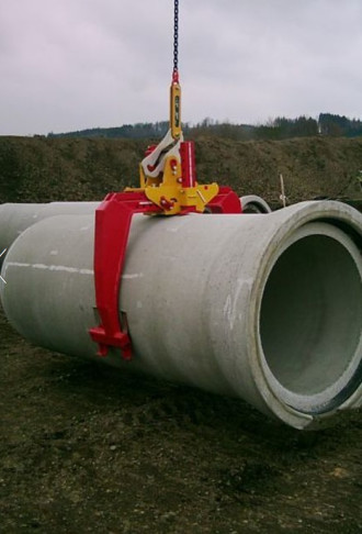 Kanal Rohrgreifer mechanisch Multifix DN600 – DN1000
