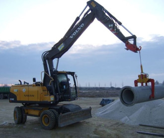 Kanal Rohrgreifer mechanisch Multifix DN300 – DN800