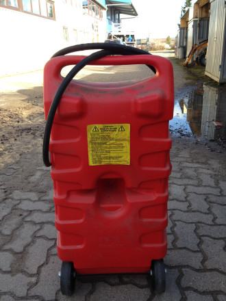 Kraftstoff Tank 53L Trolley Zapfpistolenpumpe