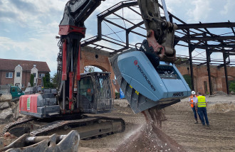 Brecherlöffel Rockcrusher 13 R für 30+ Tonnen Bagger