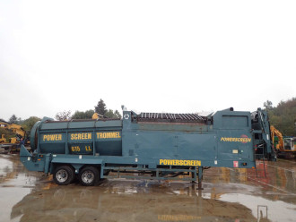 Trommelsiebanlage mobil Powerscreen 615 LL