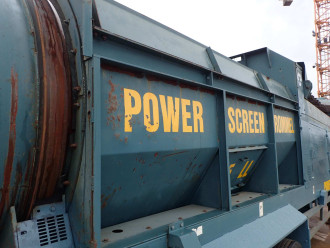 Trommelsiebanlage mobil Powerscreen 615 LL