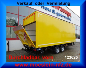 Tandem Koffer mit Ladebordwand 1,5 t und Durchladbar
-- Neufahrzeug --