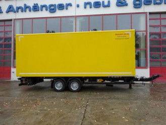 Tandem Koffer mit Ladebordwand 1,5 t und Durchladbar
-- Neufahrzeug --