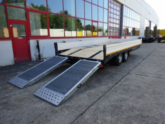 Neuer 13 t GG Tandemtieflader mit Breiten Rampen 