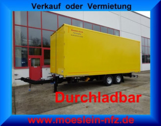 Tandem- Koffer- Anhänger, Durchladbar
-- Neufahrzeug --