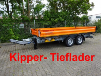 13 t Tandem 3- Seitenkipper Tieflader
-- Neufahrzeug --
