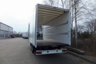 Tandem- Koffer- Anhänger, Durchladbar
-- Neufahrzeug --
