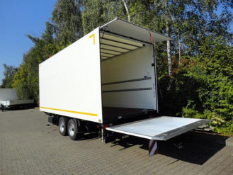 Tandem Koffer mit Ladebordwand 1,5 t
-- Neufahrzeug -- 