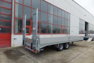 Neuer Tandemtieflader, 7,28 m Ladefläche