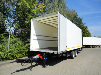 Tandem Koffer mit Ladebordwand 1,5 t und Durchladbar
-- Neufahrzeug -- 