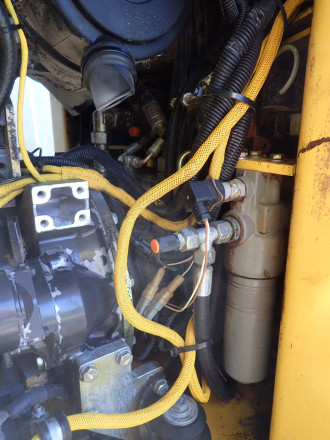 Asphalt vibratory roller used Bomag BW 174 AD-2