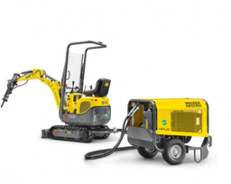 Wacker Neuson 803 dualpower Elektrobagger Leipzig