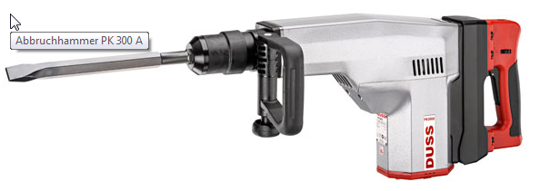 Duss PK 300 Bohrhammer mieten