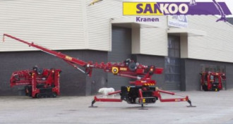 Wynajem mini dźwigów Sankoo MHK SK6 