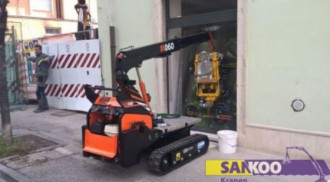 Miniraupenkran mieten Sankoo BG lift