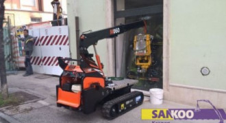 Miniraupenkran mieten Sankoo BG lift