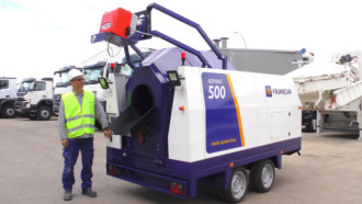 Asphaltrecycler Frumecar 500