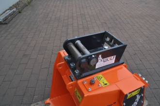 Wolf Technik für Baumaschinen Adapterplatte, Kopfplatte, Hammerplatte Lehnhoff MS 01/03 Kombi