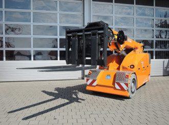 JMG MC100S Elektro Teleskopstapler Pick and Carry Crane