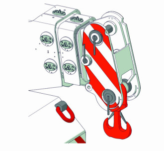 JMG MC130S Elektro Teleskopstapler  Pick and Carry Crane