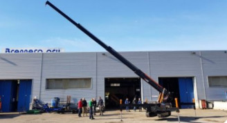 Wynajem mini żurawia Sankoo M400 