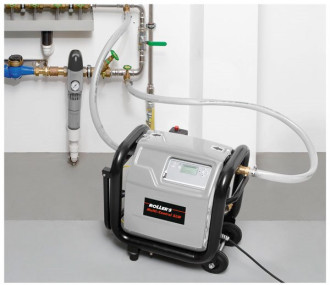 Spülkompressor Rollers Multi-Control elektronische Spül- und Druckprüfeinheit 