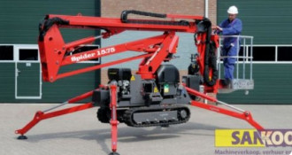 Gąsienicowa platforma robocza Spider 