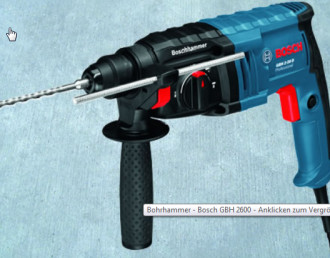 Wiertarka udarowa Bosch GBH 2600 