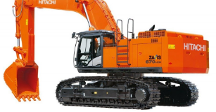 Kettenbagger Hitachi ZX650LC-3 Monoblock OilQuick OQ90 mieten