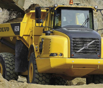 Dumper Volvo A25 Plauen