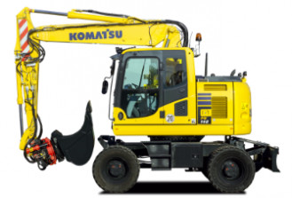 Radbagger Komatsu PW98MR-6 Plauen