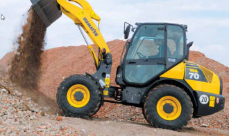 Radlader Komatsu WA70-6 Plauen