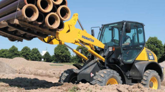 Radlader Komatsu WA90-6 Plauen