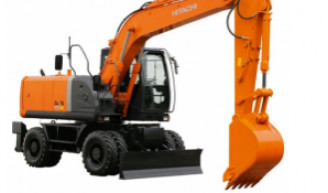 Radbagger Hitachi ZX170W-3 Verstellausleger OilQuick OQ65 Plauen