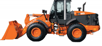 Radlader Hitachi ZW180 mieten