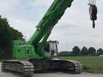 Raupenteleskopkran Sennebogen 6113 R 