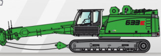 Raupenkran Sennebogen 633 R 