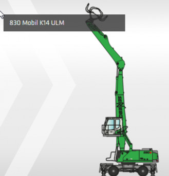 Umschlagbagger Sennebogen 830 Mobil 