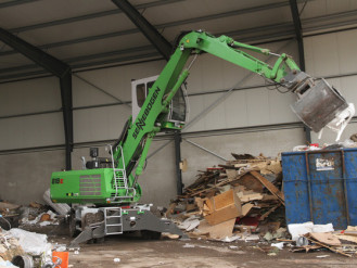 Umschlagbagger Sennebogen 818 M Straubing