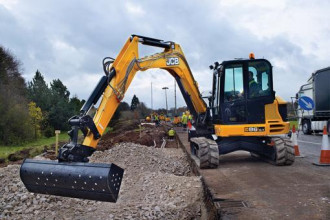 Minibagger JCB 86C – I TAB 