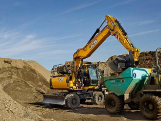 Mobilbagger JCB JS 200 W Fulda