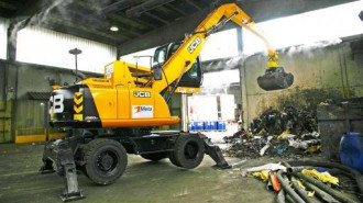 Mobilbagger JCB JS 20 MH Fulda