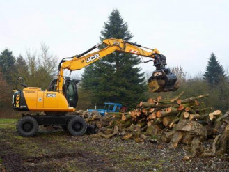 Mobilbagger JCB JS 145 W Fulda