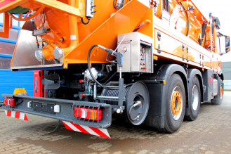 Spülwagen mieten Antos 2548 6x2 Kroll 13,5m³ Saug u. Druck Spülfahrzeug ADR/GGVS