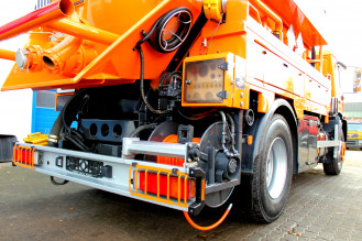  Saugwagen mieten u. Druckfahrzeug mieten LE 18.280 4x2 Müller 9m³ Kipper  ADR/GGVS +HD