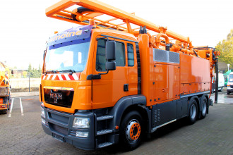 TGS 26.430 6x4 Müller 15m³ Wasserrückgewinner WRG Saug u.Druck+HD