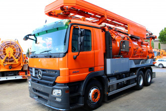 Actros 2641 MP2 6x4 Kroll 14m³ Wasserrückgewinner WRG-WRS