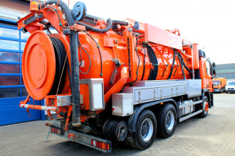 Actros 2641 MP2 6x4 Kroll 14m³ Wasserrückgewinner WRG-WRS